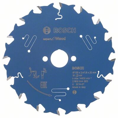 BOSCH 2608644005 - Pílový kotúc Expert for Wood 130 x 20 x 2,4 mm, 16
