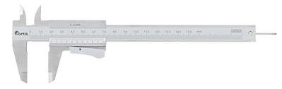 FORTIS Meradlo posuvné 150/0,02mm páčka guľatý DIN862 Fortis