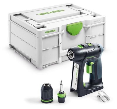FESTOOL 576434 - Akumulátorové vrtacie skrutkovace C 18-Basic