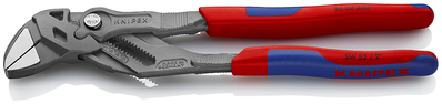 KNIPEX 86 02 250 SB Kliešťové kľúče Kliešte a kľúč v jednom náradí s multi-komponentnými úchopmi šed