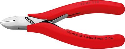 KNIPEX Kliešte štikacie bočné 115mm pre elektroniku / 7701115 Knipex