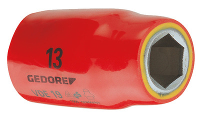GEDORE VDE 19 17 Násadka VDE 1/2" 6-hranná 17 mm