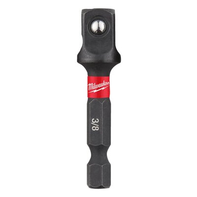 MILWAUKEE Adapter 1/4" HEX - 3/8" négyzet alakú SHOCKWAVE™