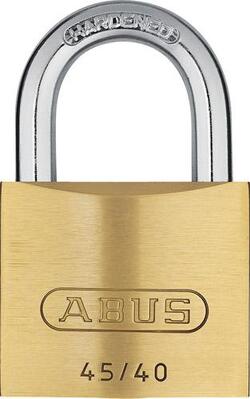 Zámok na záves s mosadzným telom č. 45 30 mm ABUS