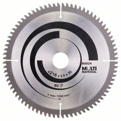 BOSCH 2608640447 - Pílový kotúc Multi Material 216 x 30 x 2,5 mm, 80