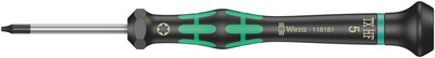 WERA 2067 TORX® HF Skrutkovače s pridržiavacou funkciou na použitie v elektronike, TX 5 x 40 mm