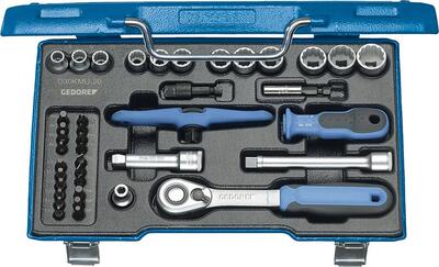 GEDORE Sada nástrčných kľúčov 3/8" 40-dielna D30 KMU-20 Gedore