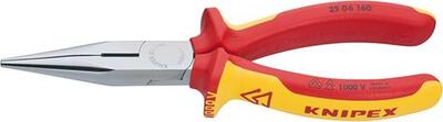 KNIPEX Kliešte pologuľaté 160mm Cr VDE / 2506160 Knipex