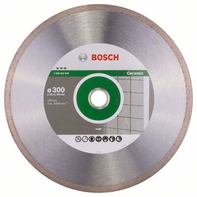 BOSCH Diamantový rezací kotúc Best for Ceramic 300 x 30/25,40 x 2,8 x 10 mm