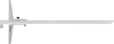 FORTIS Hĺbkomer posuvný 300/0,02mm DIN862 12x4mm Fortis
