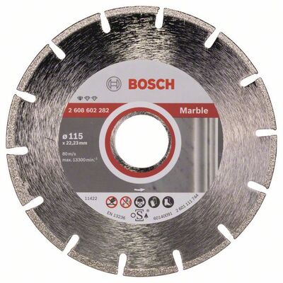 BOSCH Diamantový rezací kotúc Standard for Marble 115 x 22,23 x 2,2 x 3 mm