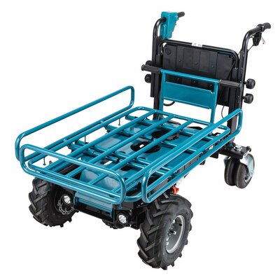 MAKITA DCU604Z - Akkumulátoros talicska akkumulátor és töltő nélkül