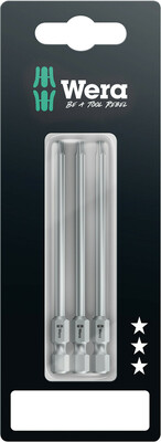 WERA 867/4 Z Bity ZTORX® SB, TX 15 x 89 mm, 3-dielny