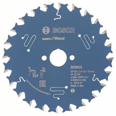 BOSCH 2608644006 - Pílový kotúc Expert for Wood 130 x 20 x 2,4 mm, 24