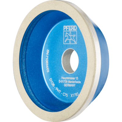 PFERD TOOLS Diamantové /CBN nástroje s živicovou väzbou 11A2/60° 100-8-2-20 D 126 PHT C75