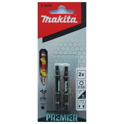 MAKITA E-26783 - Bit H 50 mm, H4, 2 ks
