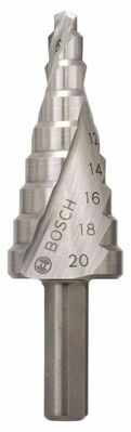 BOSCH Stupnovitý vrták HSS 4 - 20 mm, 8,0 mm, 70,5 mm