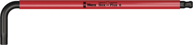 WERA 950 SPKL HF Zástrčný kľúč, Multicolor, metrický, BlackLaser s pridržiavacou funkciou, 6 x 172 mm
