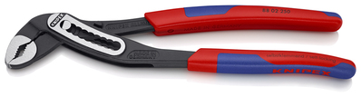 KNIPEX 88 02 250 Alligator® Kliešte na vodné čerpadlá so štíhlymi multi-komponentnými úchopmi čierne