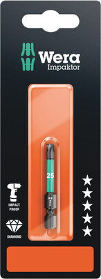 WERA 867/4 IMP DC SB Impaktor Bity TORX®, TX 25 x 50 mm