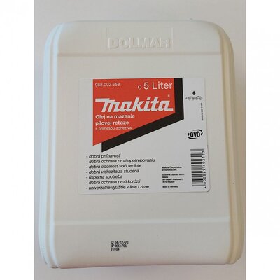 MAKITA 1910T9-4 - Olej na mazanie reťaze 5L