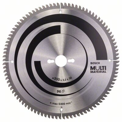 BOSCH 2608640518 - Pílový kotúc Multi Material 300 x 30 x 3,2 mm, 96