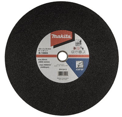 MAKITA B-10665-5 - KOTÚČ REZNÝ NA KOV 355x3x25,4 - 5ks