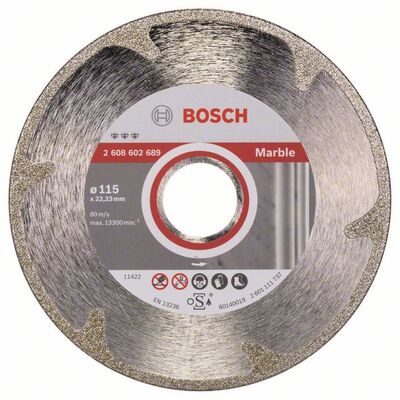 BOSCH Diamantový rezací kotouc Best for Marble 115 x 22,23 x 2,2 x 3 mm