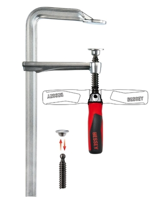 BESSEY Celooceľová skrutková svorka GZ25KG