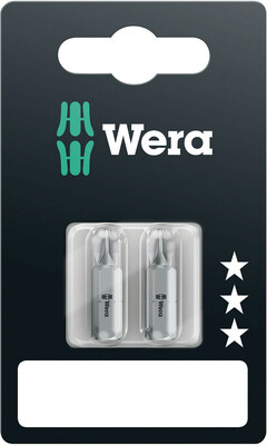 WERA 855/1 Z SB Bity, PZ 2 x 25 mm, 2-dielny
