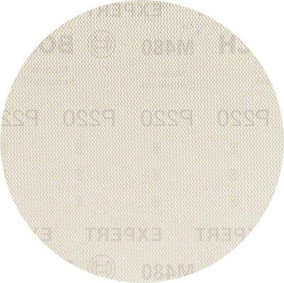 BOSCH Brúsny papier EXPERT M480 pre excentrické brúsky, 125 mm, zrnitosť 220, 5 ks - 2608900676