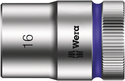 WERA 8790 HMC Nástrčná hlavice Zyklop, upínací časť 1/2", 16 x 37 mm