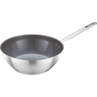 FISKARS Panvica Wok s nepriľnavým povrchom All Steel, 28 cm | 1064747