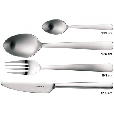 FISKARS Súprava príborov Functional Form, 24 ks, matné vyhotovenie | 1071624