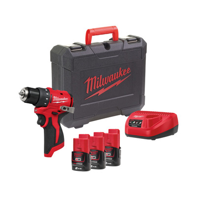MILWAUKEE M12BLDDRC-203C Akumulátorový vŕtací skrutkovač - 4933499685