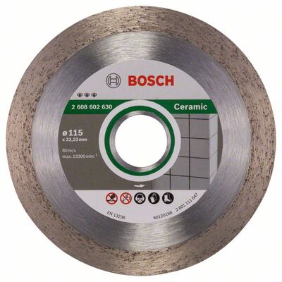 BOSCH Diamantový rezací kotúc Best for Ceramic 115 x 22,23 x 1,8 x 10 mm