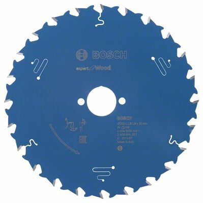BOSCH 2608644051 - Pílový kotúc Expert for Wood 200 x 30 x 2,8 mm, 24