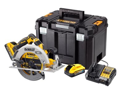 DeWALT DCS573H2T  Píla kotúčová 190mm 1727W 18V XR Powerstack 2x5,0Ah bezuhlíková
