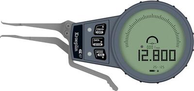 Merač vnútorných drážok digi 10-25/0,001mm h46mm IP67 USB Kroeplin