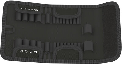 WERA 9415 Skládací taška pre Kraftform Kompakt Zyklop Speed 1/4", prázdna, 170 x 130 mm