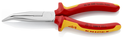 KNIPEX 26 26 200 SB Polguľaté bočné cvikacie kliešte (Kliešte v tvare bocianieho zobáka) izolované s
