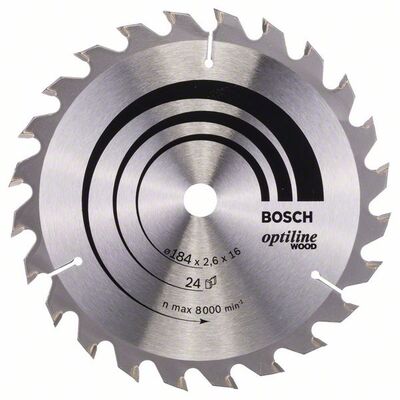 BOSCH 2608640817 - Pílový kotúc Optiline Wood 184 x 16 x 2,6 mm, 24
