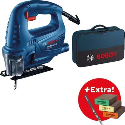 BOSCH GST 700 - 06012A7020 - Egyenes fűrész + színes szivacskészlet
