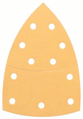 BOSCH 2608607405 - 10-dielna súprava brúsnych listov C470 102 x 62, 93 mm, 180