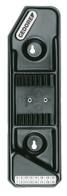 GEDORE H 6-8 L Pustý plastový držiak na 8 kľúčov č. 6
