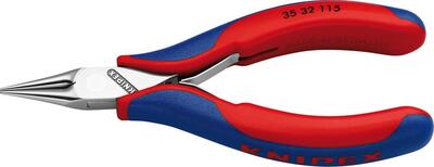 KNIPEX Kliešte guľaté 115mm pre elektroniku / 3532115 Knipex