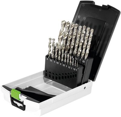 FESTOOL Dobozos HSS acél fúrószárak HSS D 1-10 Sort/19