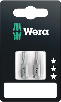 WERA 840/1 Z Bity SB, 4 x 25 mm, 2-dielny
