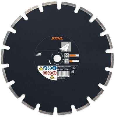 STIHL Diamantový rozbrusovací kotúč Asfalt (A) - D-A80 ø 300 mm