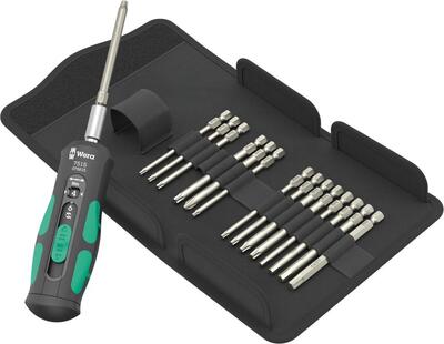 WERA Dynamometrický skrutkovač sada 16 dielna Universal Safe-Torque Speed ​​​​Wera